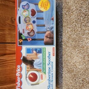 Vintage 1997 Fisher-Price Slumbertime Soother with Remote Control In Box